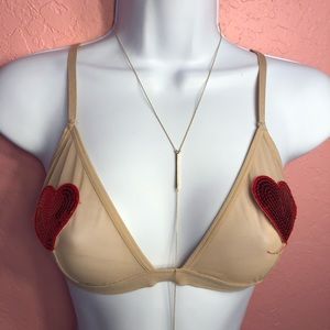 Heart Patch Bralette